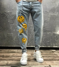 JEANS - HAMEN - DIPINTO A MANO - ART. SMILE 10