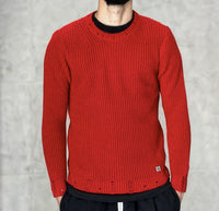 GIROCOLLO MAGLIA ROTTURE COSTA INGLESE KIR - BL.11 - *ART. KIAN4 - COL. ROSSO