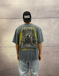 T-SHIRT OVER CON STAMPA AC/DC - 2Y PREMIUM - ART. AJ-6465