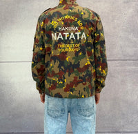 GIACCA RICAMO HAKUNA MATATA - BERNA - ART. 25122730 - COL. CAMOU