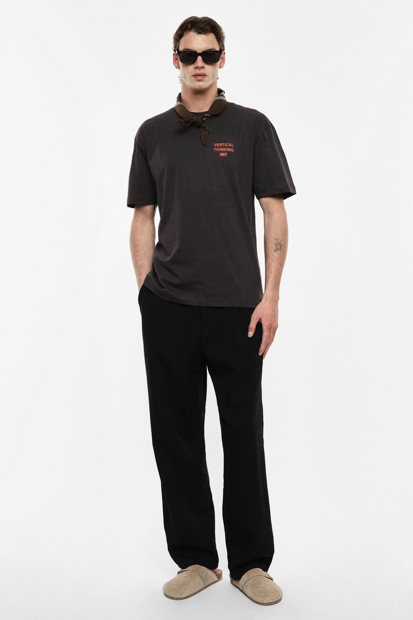 PANTALONI IMPERIAL REGULAR FIT CON PINCE E TASCHE LATERALI ART P89793KSH2
