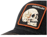 CAPPELLO GOORIN BROS DENIM SKULL DARK ART CANCELLED