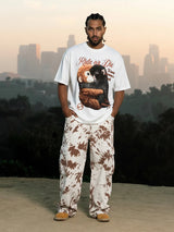 T-SHIRT NOISSEY WHITE ART  LONELY MONKEY