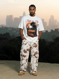 T-SHIRT NOISSEY WHITE ART  LONELY MONKEY
