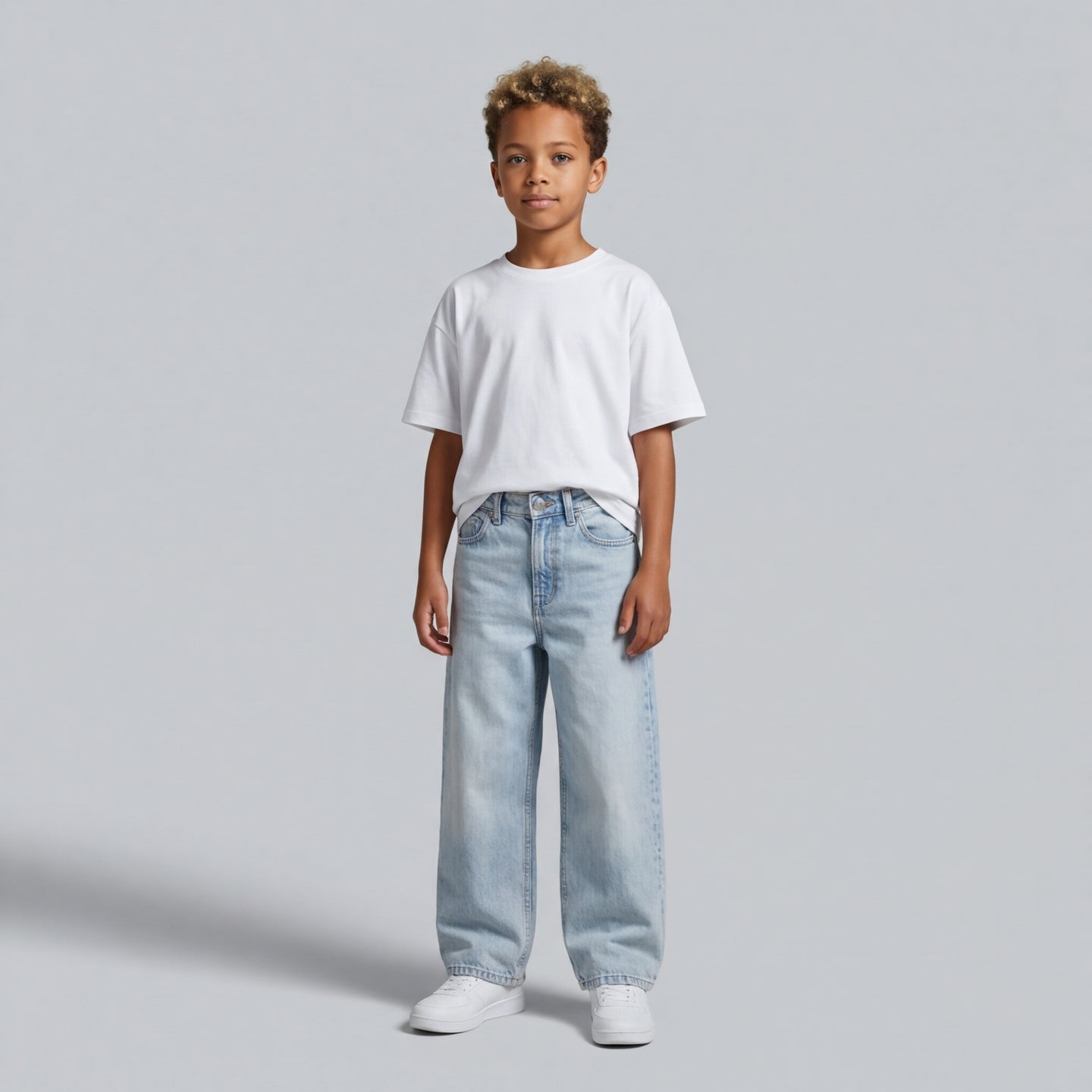 JEANS IRON BLUE DENIM BAMBINO  - JACK & JONES ART.12272042