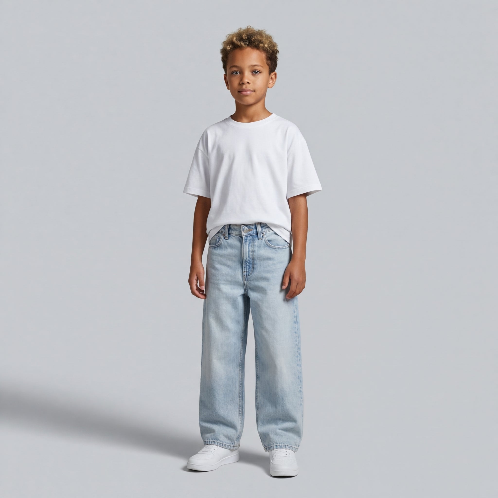 JEANS IRON BLUE DENIM BAMBINO  - JACK & JONES ART.12272042