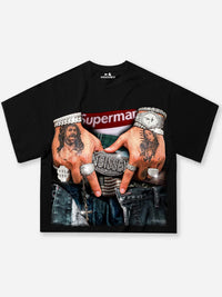 T-SHIRT CROPPED OVER NOISSEY NERO SUPERMAN