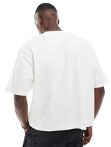 T-SHIRT NOISSEY BOXYFIT OVERSIZE BIANCA ART BOCCA BLUE