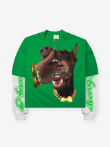 FELPA NOISSEY GIROCOLLO CON CYBER DOBERMAN