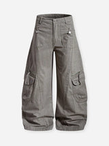 PANTALONI LARGHI MULTITASCHE  VINTAGE   - NOISSEY