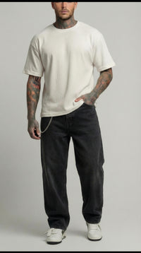 JEANS UOMO  LOOSE FIT  BLACK - ONLY&SONS - ART. 22026778