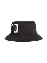 CAPPELLO GOORIN BROS BUCKET HAT BLACK  ART PANTHER