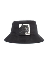 CAPPELLO GOORIN BROS BUCKET HAT BLACK  ART PANTHER
