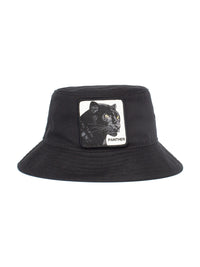 CAPPELLO GOORIN BROS BUCKET HAT BLACK  ART PANTHER