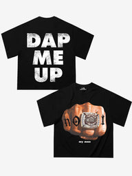 T-SHIRT NOISSEY  BLACK  BOXYFIT OVERSIZE ART DAP ME UP