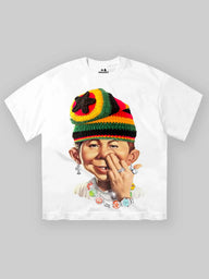 T-SHIRT NOISSEY OVERSIZE BIANCA ART BAD BOY COLORFUL