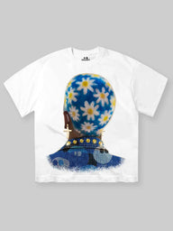 T-SHIRT NOISSEY OVERSIZE BIANCA ART MARGHERITE