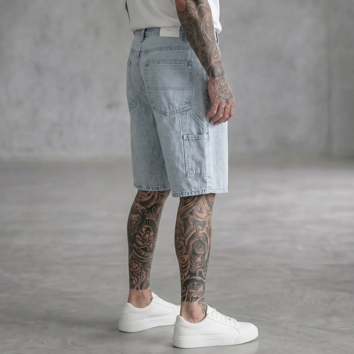 BERMUDA ONLY&SONS ONSEDGE CARPENTER LIGHT BLUE ART 22032408