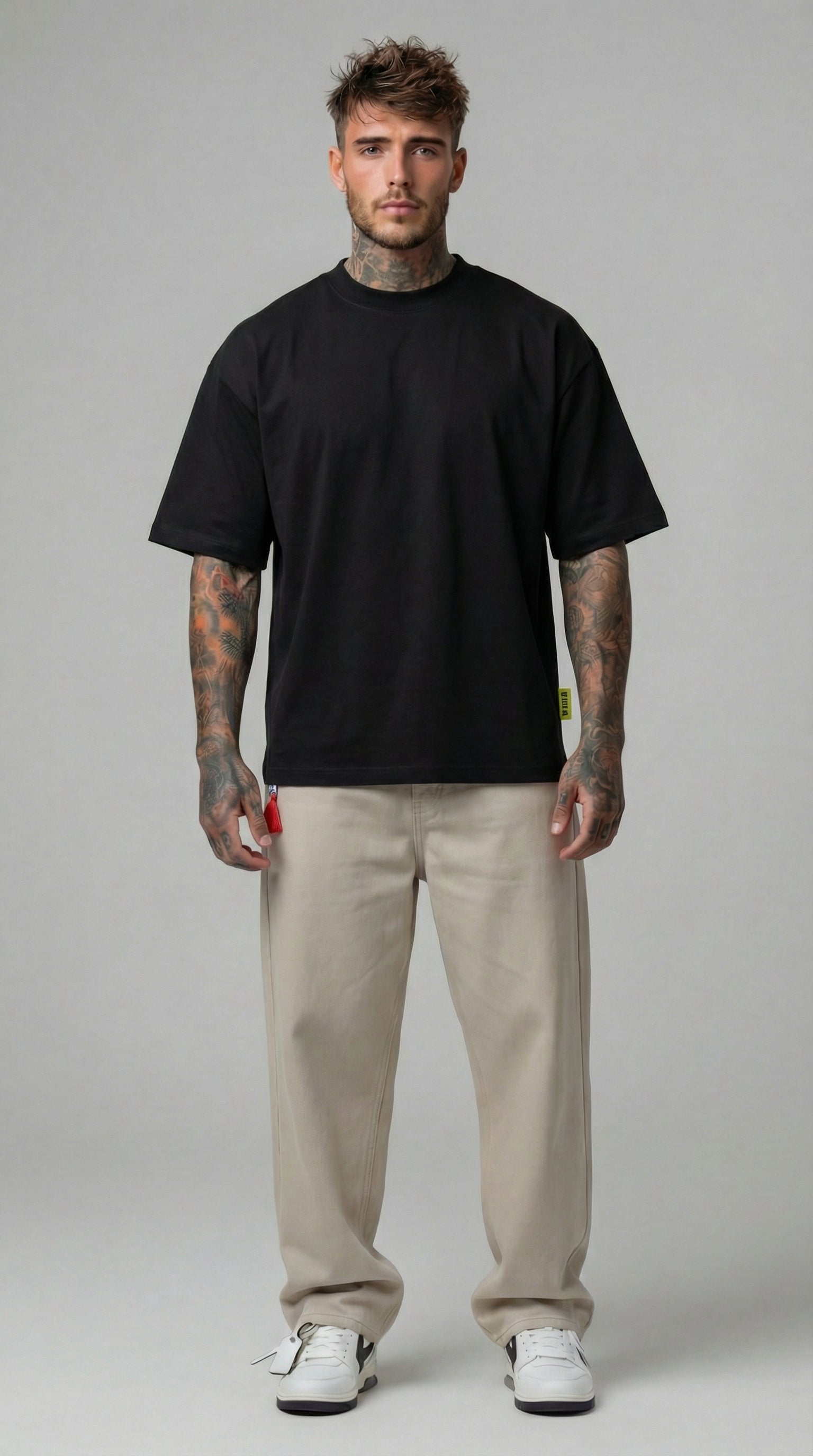 T-SHIRT OVERSIZE INTERLOCK PIU' COLORI - BERNA - ART. 261094  - 252023 - 251088