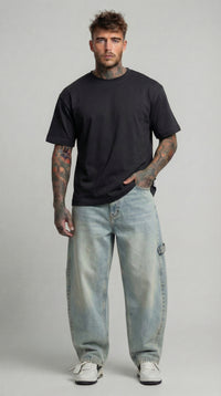 T-SHIRT OVERSIZE INTERLOCK PIU' COLORI - BERNA - ART. 261094  - 252023 - 251088