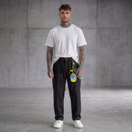 PANTALONE -  PANTALACCIO MISTO LINO  - BERNA - ART 261231-1