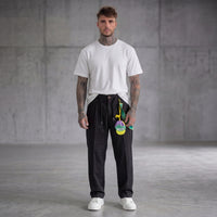 PANTALONE -  PANTALACCIO MISTO LINO  - BERNA - ART 261231-1