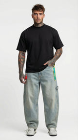 T-SHIRT UOMO VINTAGE  BOXY  BASICA  PIU' COLORI  - BERNA - ART. 261242