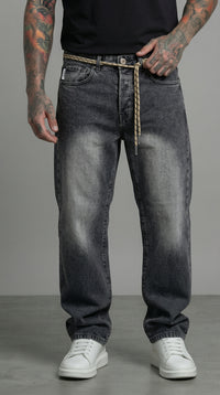 JEANS UOMO REGULAR GRIGIO BERNA - ART.261268-30