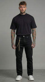 JEANS CROPPED BULL BASICO  PIU' COPLORI  UOMO   BERNA - ART.261274