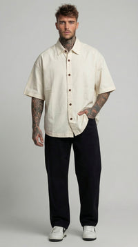 CAMICIA MEZZA MANICA PIU' COLORI  MISTO LINO - BERNA - ART. 261280