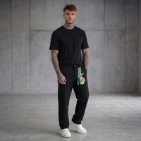 PANTALONE BERNA  STRAIGHT FIT CON MAXI PASSANTI + COLORI  ART 261283