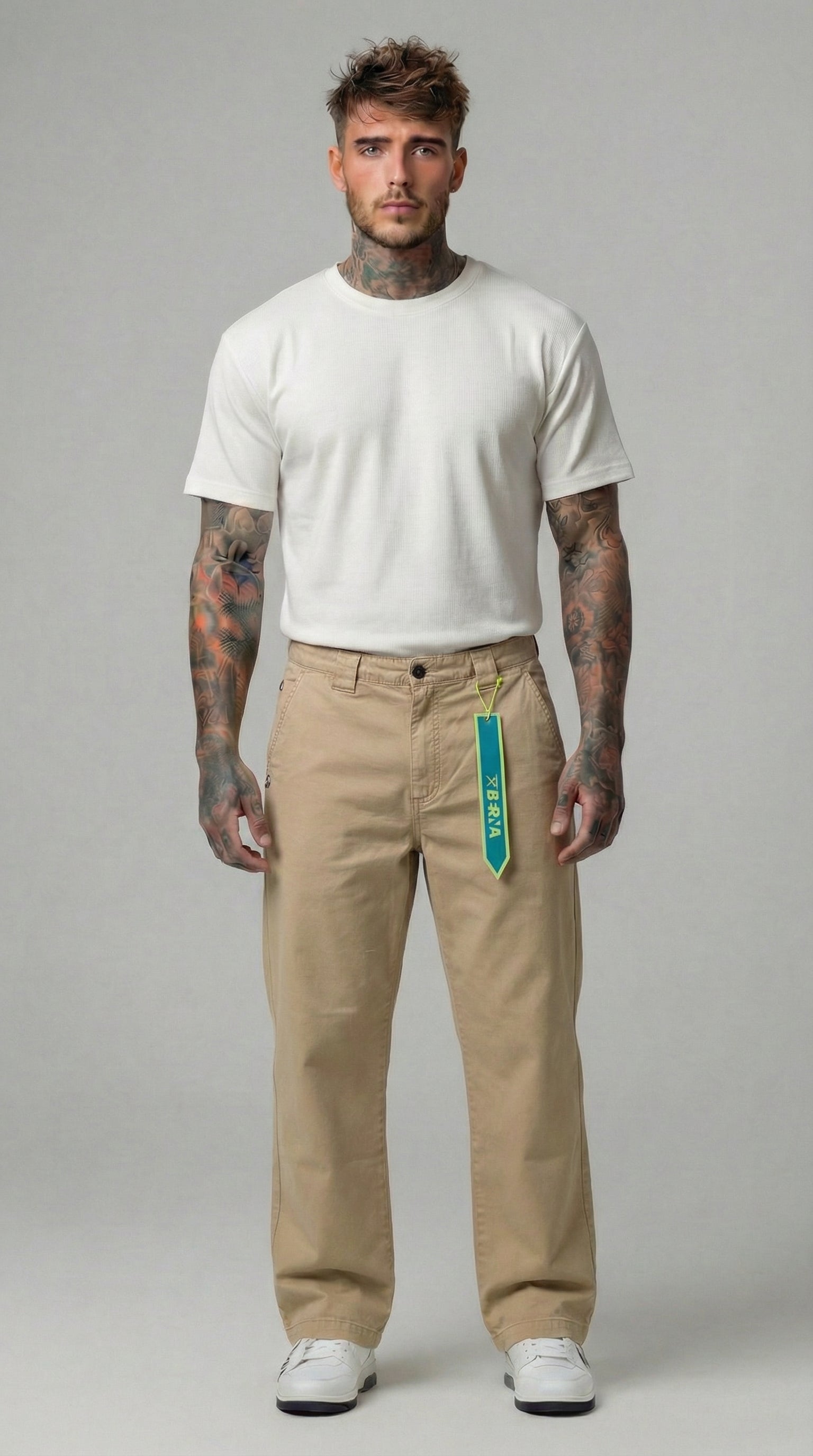 PANTALONE STRAIGHT FIT REGULAR  GABARD PIU' COLORI - BERNA - ART.261295