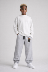 PANTALONE DI TUTA BAMBINO OVER  PIU' COLORI - STAMPA ORSO  - HAMEN - ART. ORSO