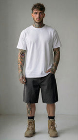 BERMUDA DI JEANS WASHED BLACK - ONLY & SONS  - ART. 22032957