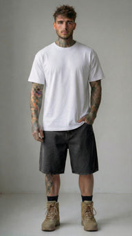 BERMUDA DI JEANS WASHED BLACK - ONLY & SONS  - ART. 22032957