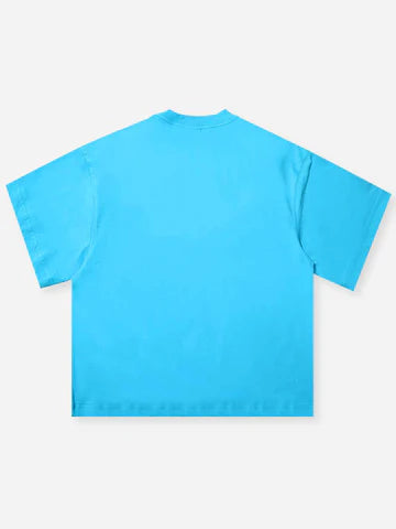 T-SHIRT  BLUE OVERSIZE  TAKE ME TO YUOUR DEALER   -  NOISSEY