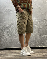 BERMUDA TASCONATO - BERNA -  ART. 22001257 - COL. VERDE MILITARE