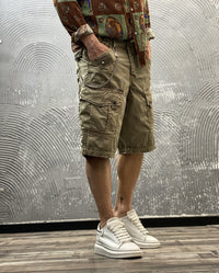 BERMUDA TASCONATO - BERNA -  ART. 22001257 - COL. VERDE MILITARE