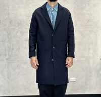 CAPPOTTO DIAGONALE - BL.11 - *ART. BL221378 - COL. BLU NAVY