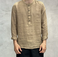 CAMICIA SERAFINO IN LINO - BERNA - *ART. 230330
