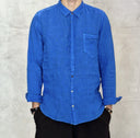 CAMICIA COLLETTO IN LINO - BERNA - *ART. 230310