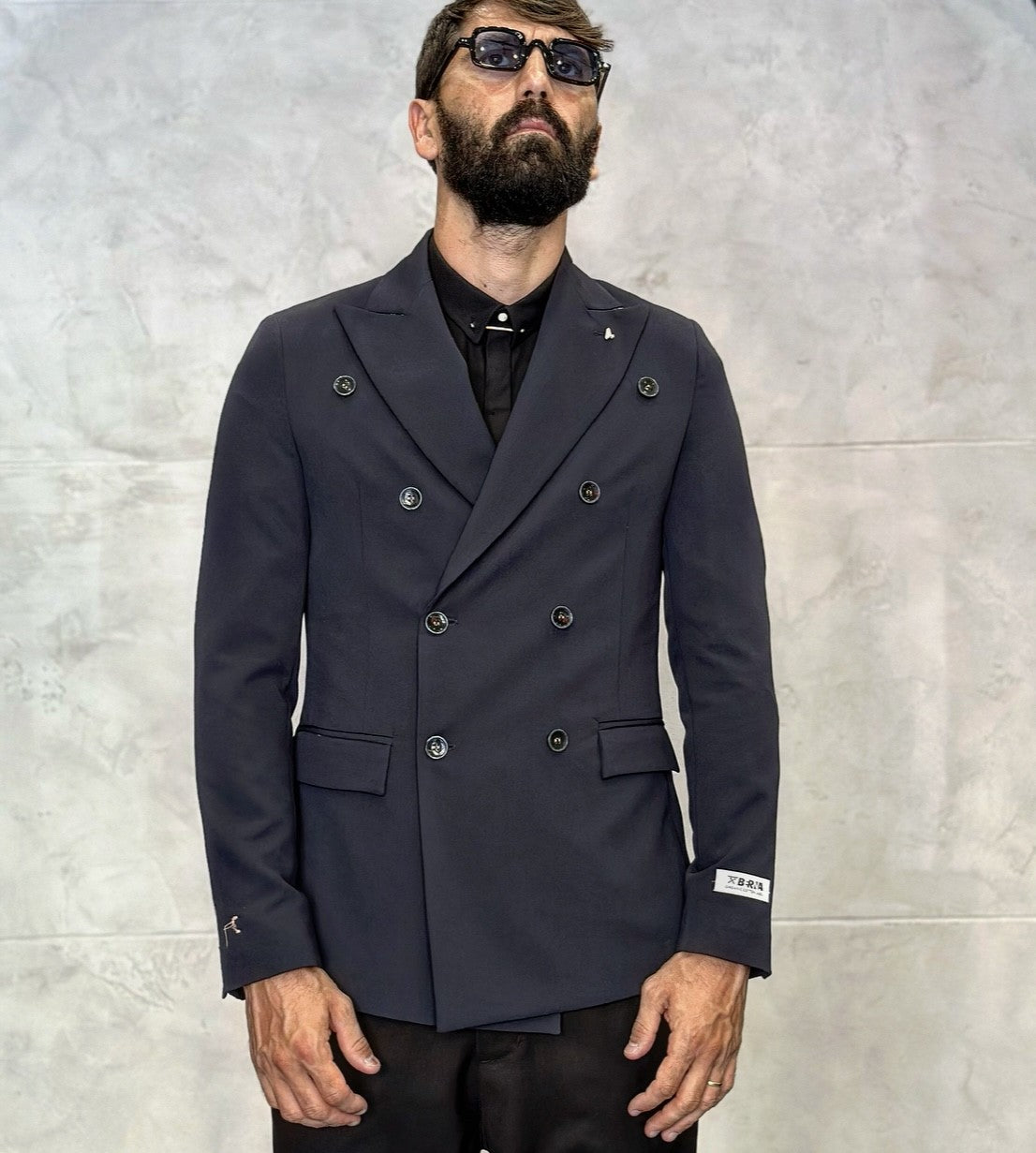 GIACCA DOPPIO PETTO - BERNA - *ART. 2302853 - COL. BLU