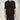 T-SHIRT DOPPIO COLLO OVERSIZE - DAMN STUDIOS -  ART. DAMN9 - COL. NERO