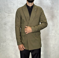 GIACCA DOPPIO PETTO STRETCH - BL.11 - *ART. BL230257 - COL. MILITARE