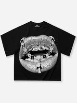 T-SHIRT CROPPED OVER NOISSEY NERO BOCCA