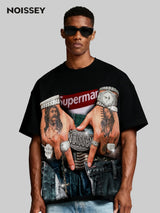 T-SHIRT CROPPED OVER NOISSEY NERO SUPERMAN