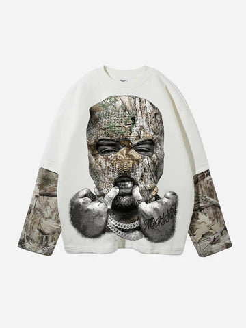 T-SHIRT MANICA LUNGA PASSAMONTAGNA   - NOISSEY