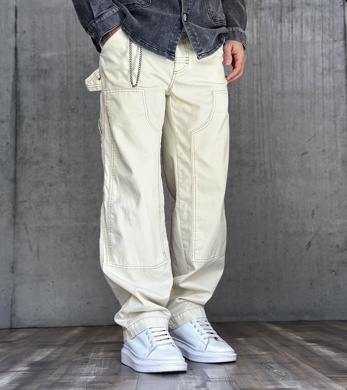 JEANS WORK OVER - BERNA - *ART. 233235