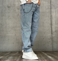 JEANS EDGE STRAIGHT LOOSE - ONLY&SONS - ART. 22028001 - COL. LIGHT BLUE DENIM