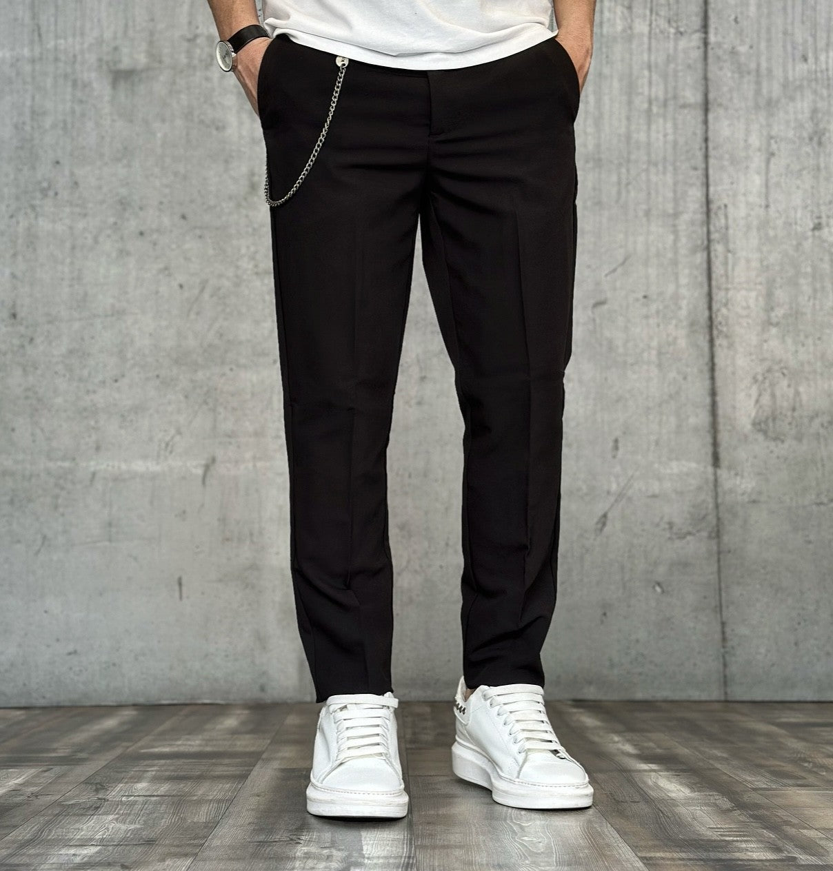 PANTALONE ABITO SLIM - ONLY&SONS - ART. 22026271 - COL. BLACK